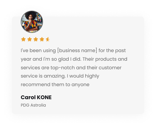 Heureuse de collaborer avec NISSI